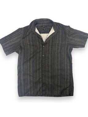 🍷 Van Heusen Short Sleeve Button Up Shirt Mens M